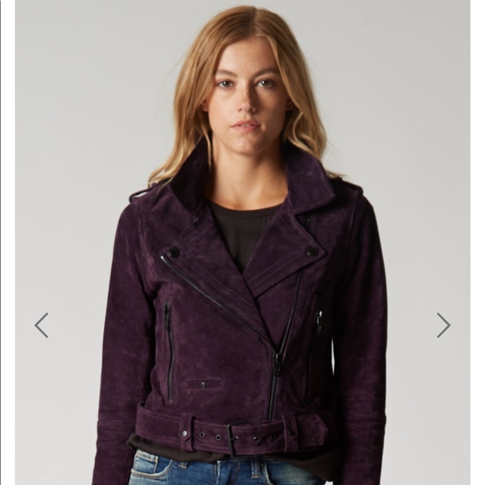 Blank NYC Suede Moto jacket